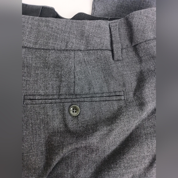 GAP Solid Gray Perfect Trousers Work Business Slacks (#1,329) - Picture 6 of 7